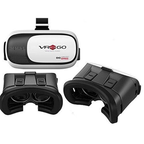 VR2GO WE-VR2GO-1 Virtual Reality Goggles for Android & Apple, White