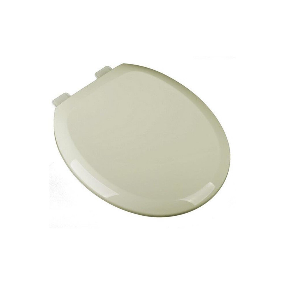 Slow Close Premium Plastic Round Toilet Seat, Bone 657248229849