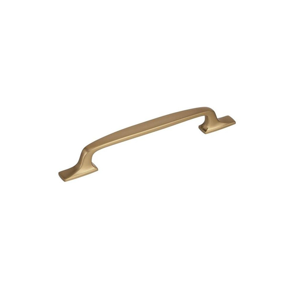 160 Mm Highland Ridge Cabinet Pull - Golden Champagne 723902684252