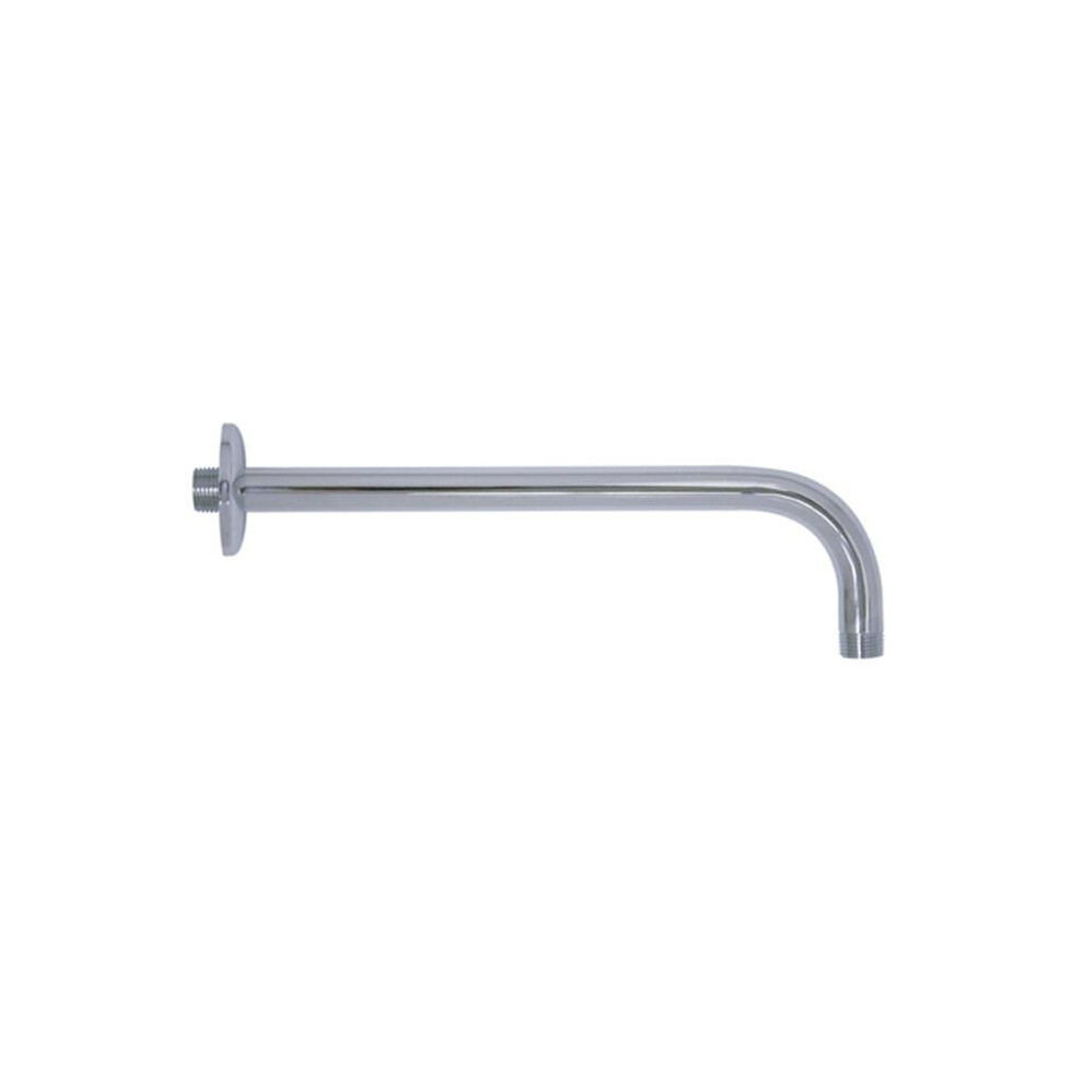 12 Inch Rain Drop Shower Arm - Polished Chrome Finish 661541540136