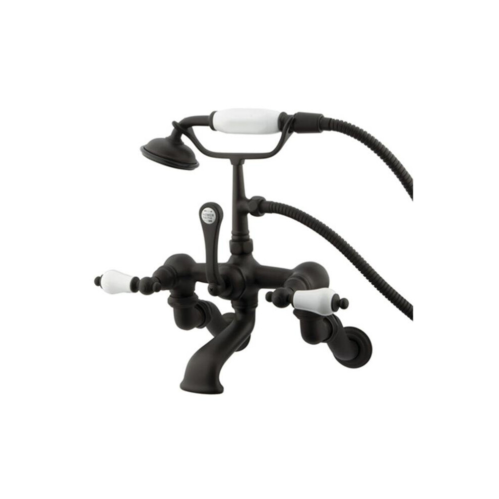 Clawfoot Tub Filler With Hand Shower - Oil Rubbed Bronze Finish 661541539888