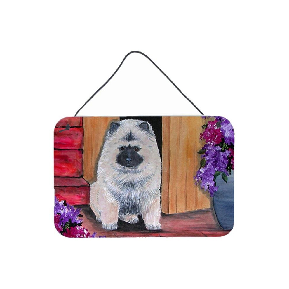 Keeshond Indoor Aluminium Metal Wall Or Door Hanging Prints Comfortcreator