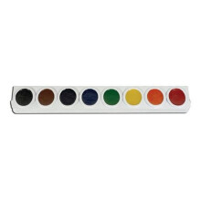 Water Color Refills, 8 Assorted - 3 Strips