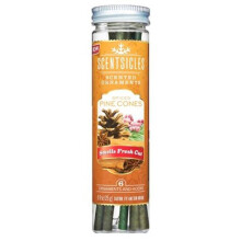 Enviroscent 238074 Scentsicles Spiced Pine Cones Scented Ornament, 6 Piece