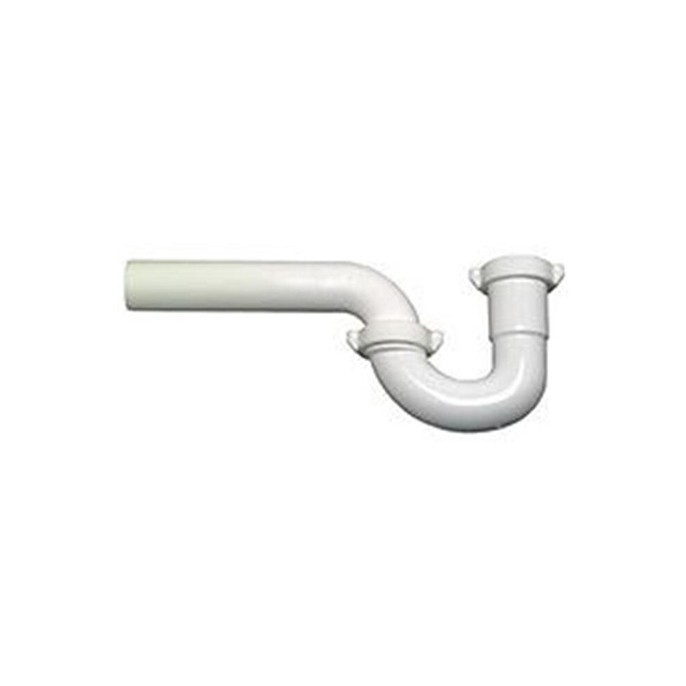 Master Plumber White Lavatory & Kitchen Drain P Trap 723902374047