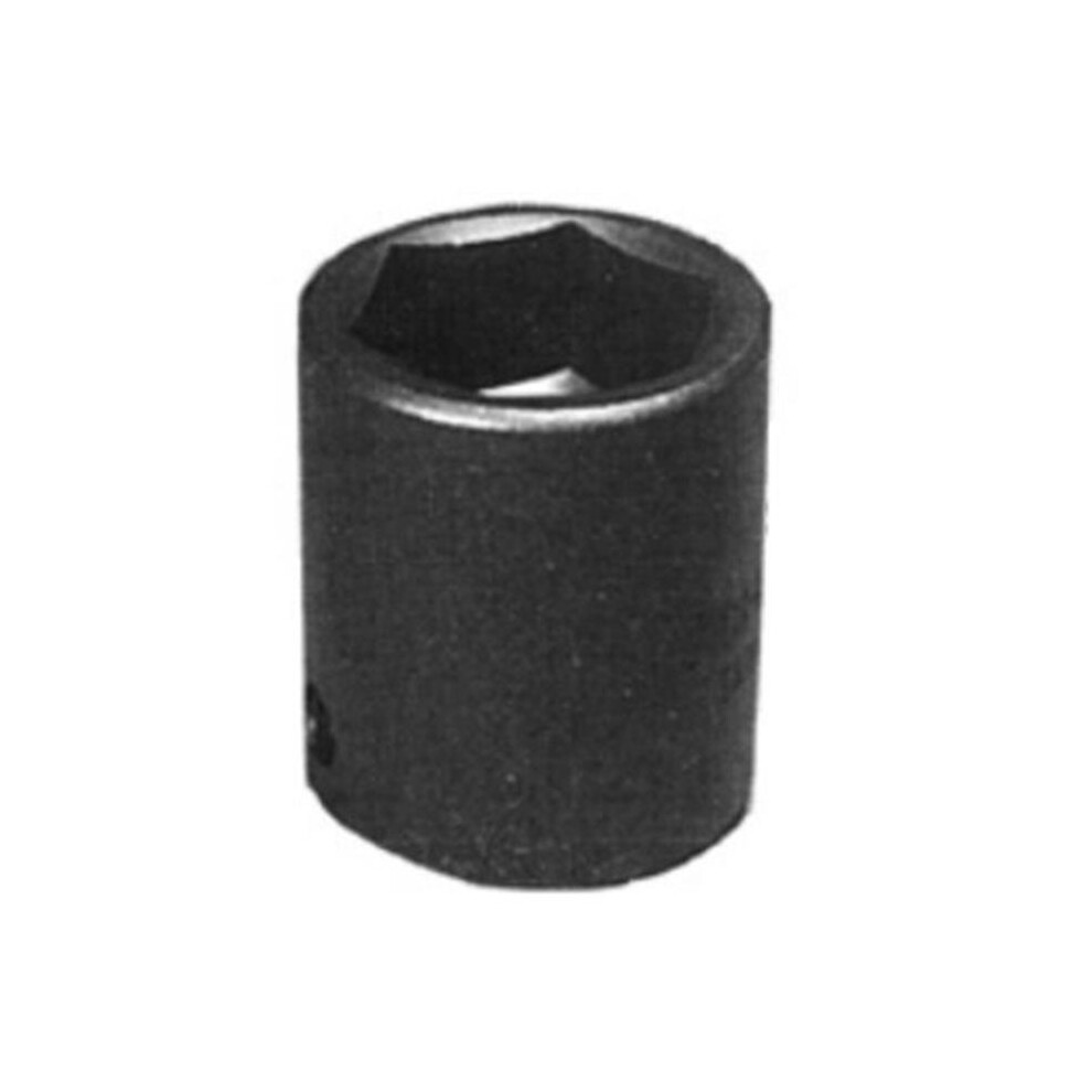 3/8 Inch Drive Standard 6 Point Impact Socket - 16mm