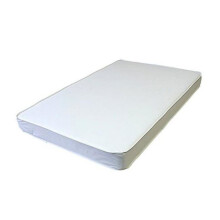 L A BABY 3508-TL 3-Inch Compact Crib Mattress With Triple Laminated Cover- White