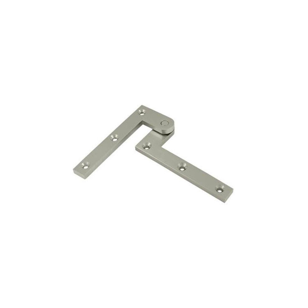 4.37 X 0.62 X 1.87 In. Hinge, Satin Nickel - Solid 654204687309