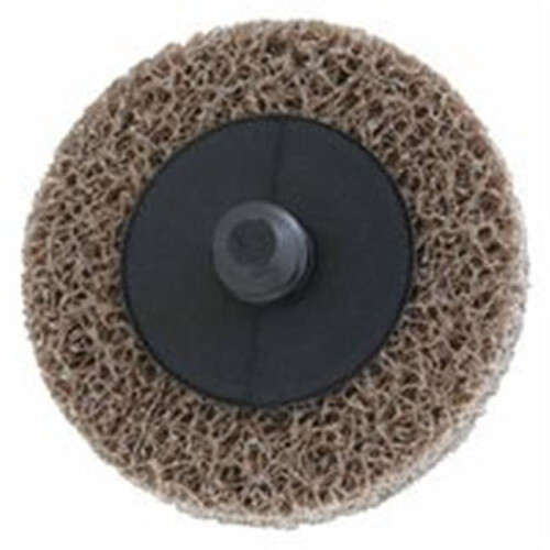 Keen Deburring & Finishing Button Mount Wheel Type Lll 2A Med 2 x 0.25 in.