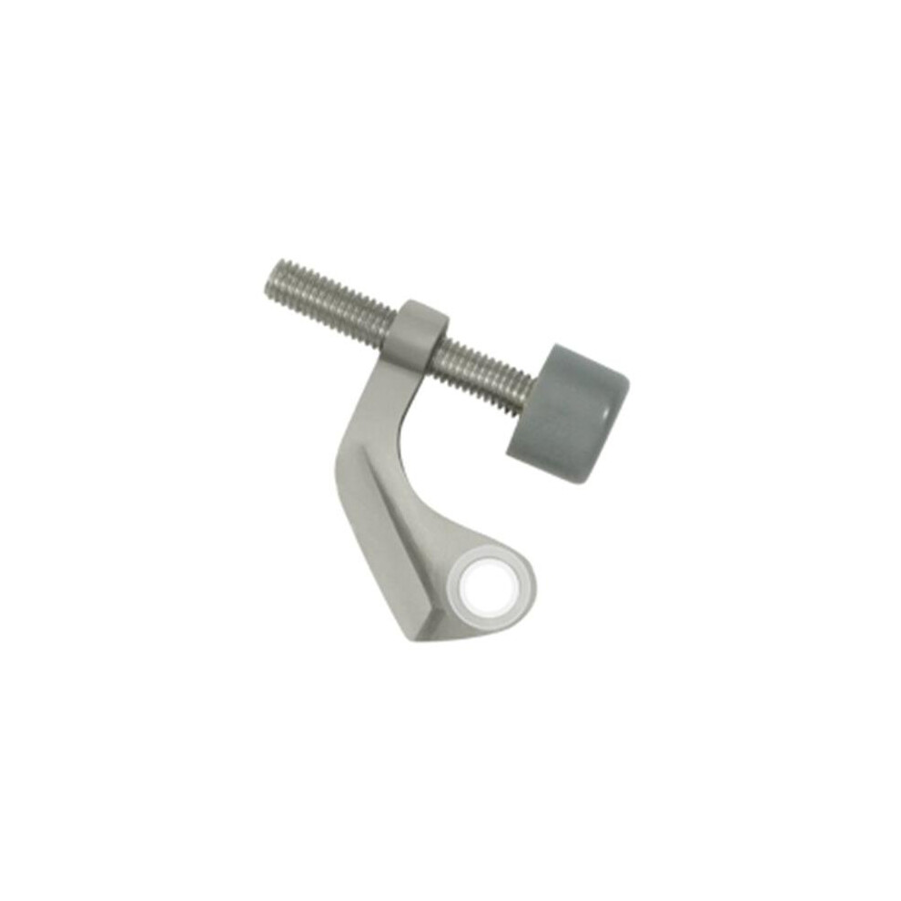 Hinge Mounted Pin Stop For Steel Hinges, Satin Nickel - Solid 723902226599