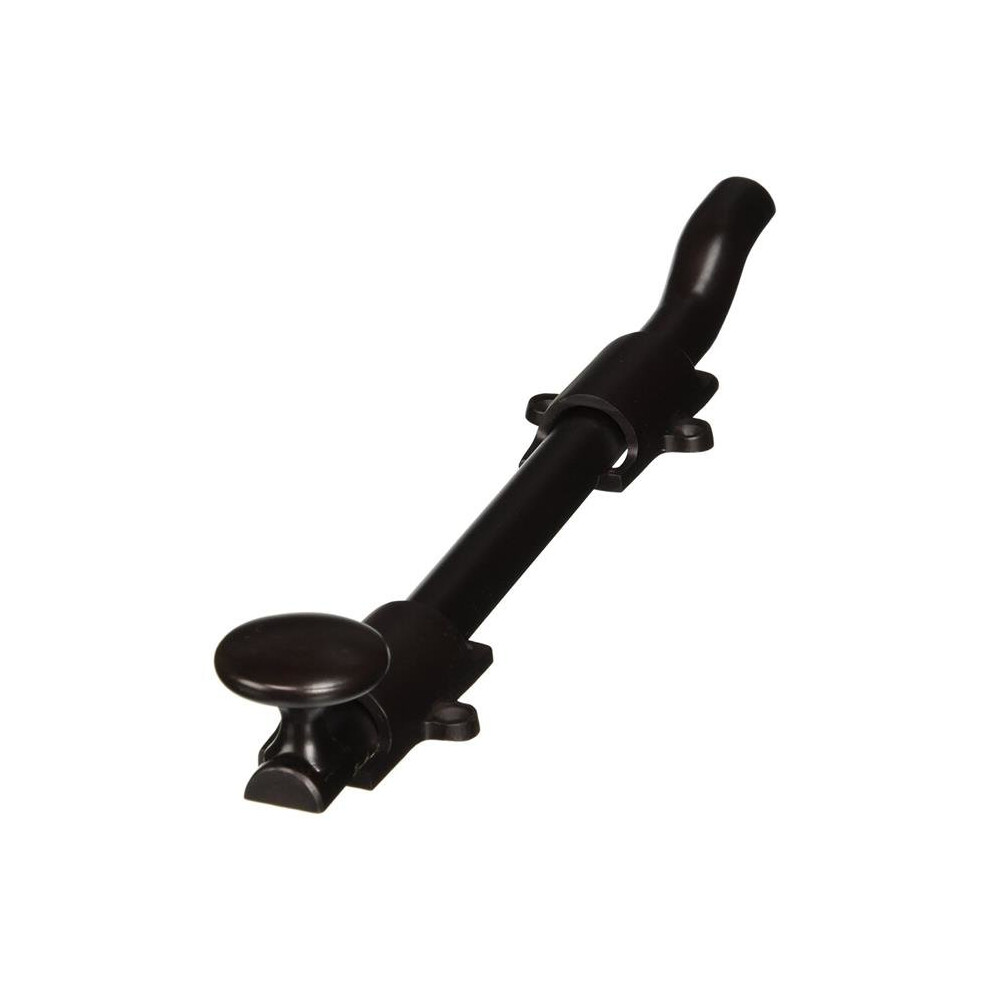 Deltana Fpg1010b 10 In. Surface Bolt Offset Heavy Duty Solid Brass - Oil Rubbed Bronze 760923378203