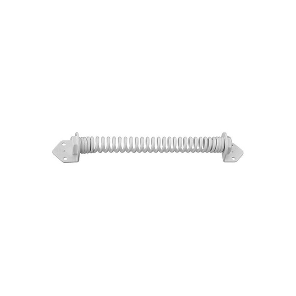 N342-741 11 In. Gate Spring, White 723902303955
