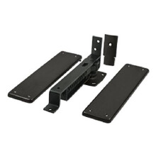 Deltana DASH95U10B Spring Hinge Double Action Solid Brass - Oil Rubbed Bronze