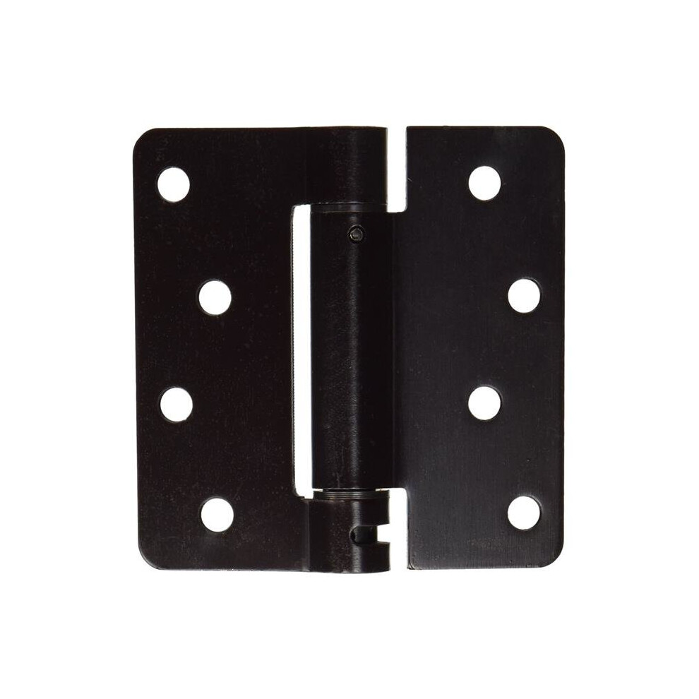 4 X 4 X 0.25 In. Spring Hinge Steel - Oil Rubbed Bronze 753153392408