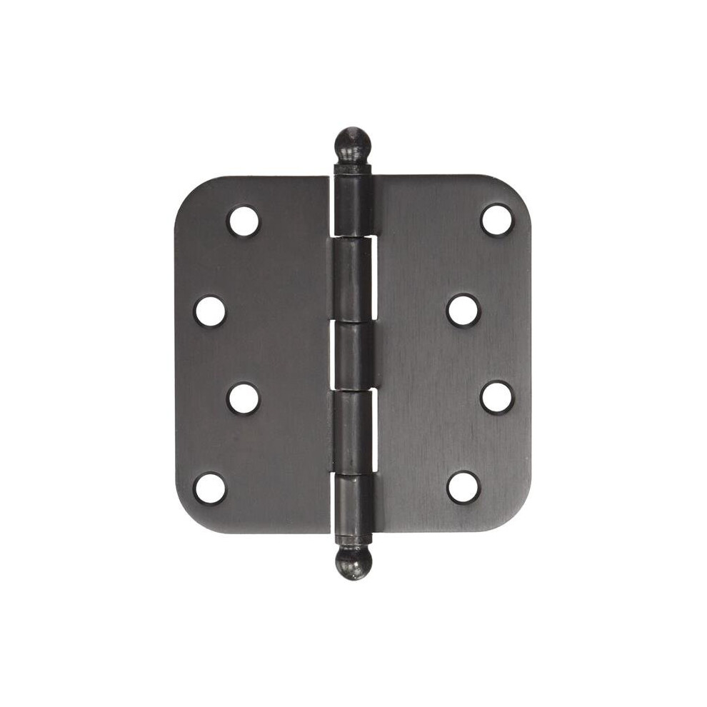 4 X 4 X 0.62 In. Radius Hinge Steel - Oil Rubbed Bronze 723902240786