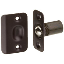 Deltana BC218RU10B Ball Catch Round Corner Solid Brass - Oil Rubbed Bronze