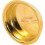 163138 Brass Bi-Pass Round Door Pull Handle, Pack - 2 1