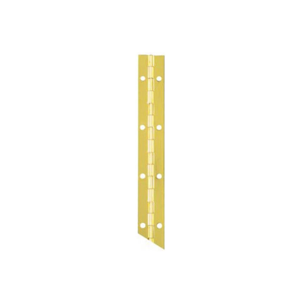 N265-355 1.16 X 12 In. Bright Brass Continuous Hinge 753153419174