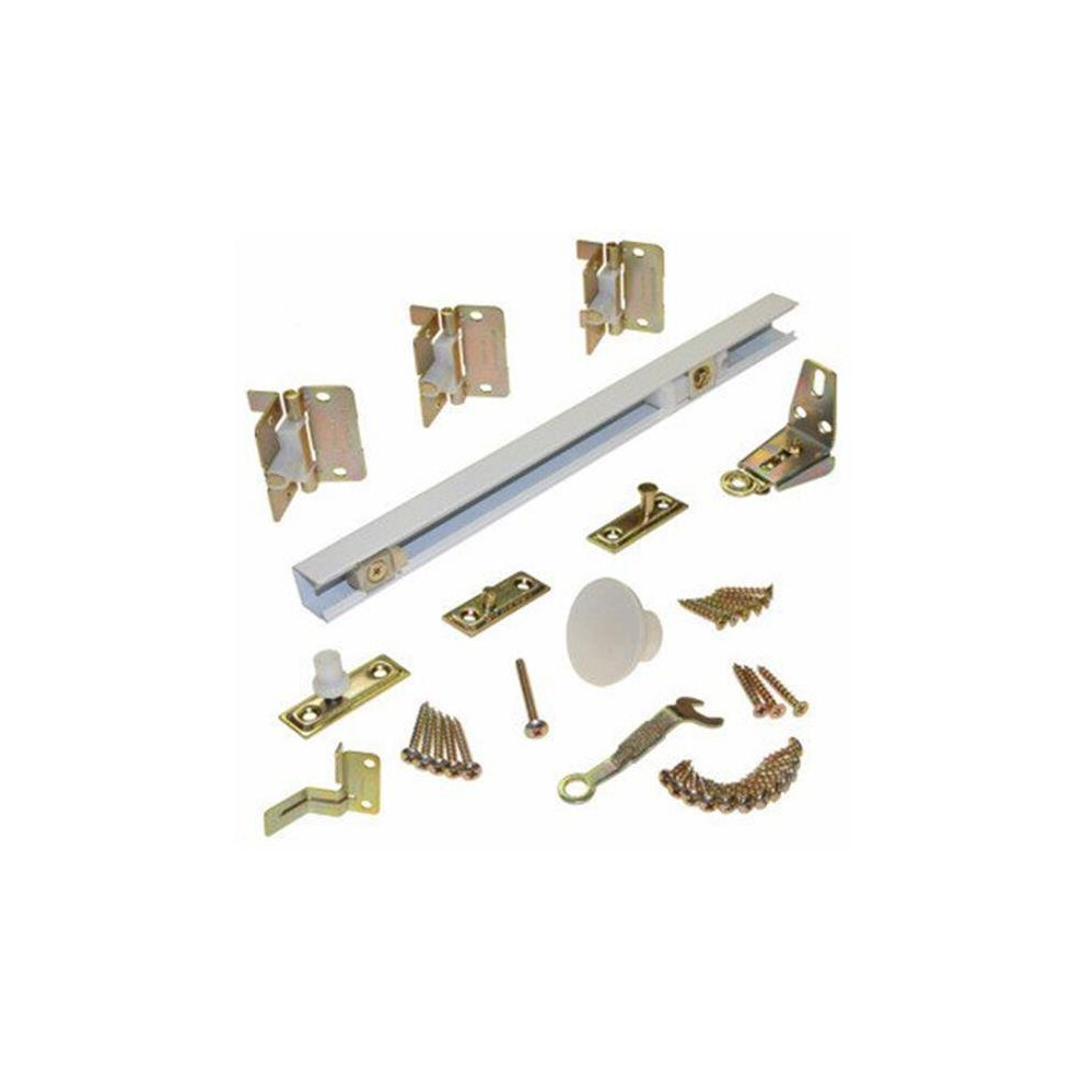 Johnson Hardware 236428 Bi-Fold Door Hardware Set - 30 in.