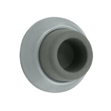 1.87 in. Diameter Flush Bumper, Satin Chrome - Solid