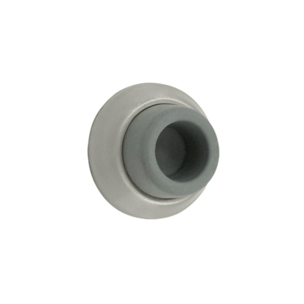1.87 In. Diameter Flush Bumper, Satin Nickel - Solid 746591475444
