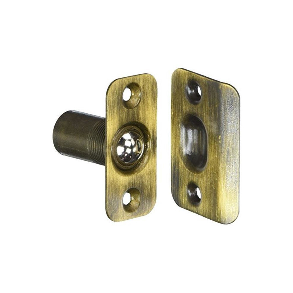 Ball Catch Round Corner Solid Brass-Us5 753153392378