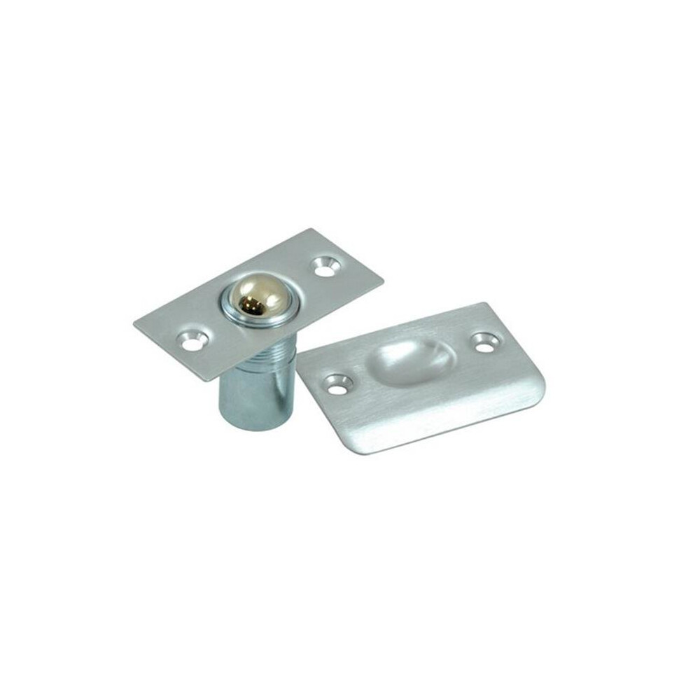 Ball Catch, Satin Chrome - Solid 753153387503