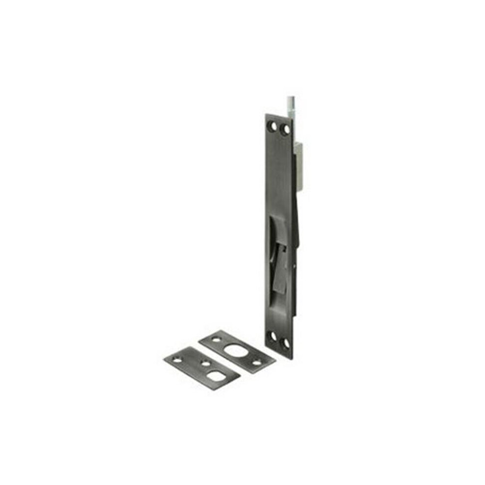 12 In. Extension Flush Bolt Heavy Duty Solid Brass - Oil Rubbed Bronze 723902231814