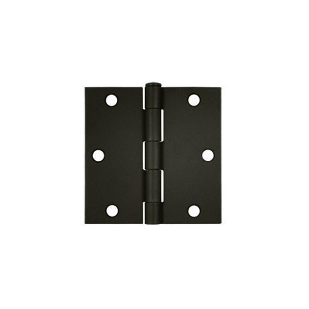 3.5 X 3.5 In. Square Right Hand Hinge Steel - Oil Rubbed Bronze 746591476090