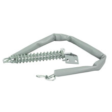 Crash Chain with Vinyl Cover, Satin Chrome - Steel - 100 Case