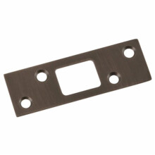 1.25 x 3.62 in. Security Strike - Vintage Bronze