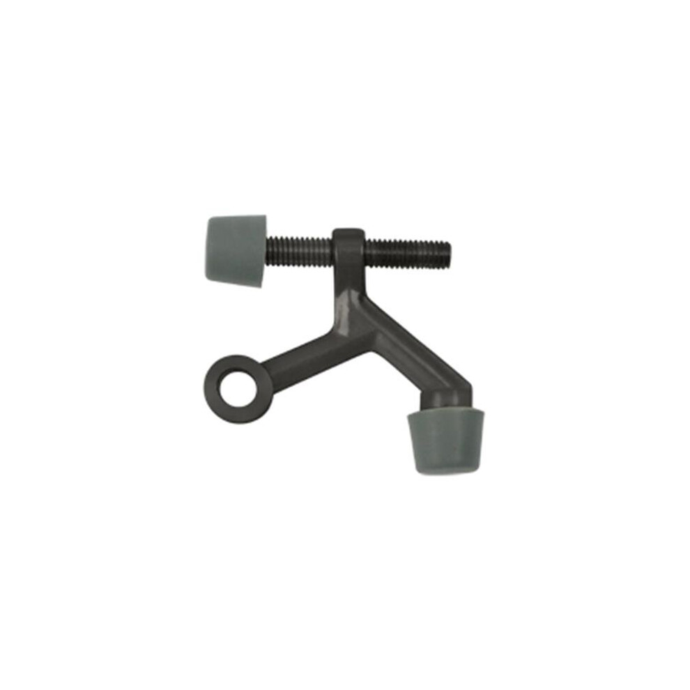 Hinge Mounted Pin Stop, Oil Rubbed Bronze - Zinc Die-Cast 723902228111