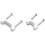 VORTEX PS-550 0.5 in. Plastic Staple - 500 Pack 1
