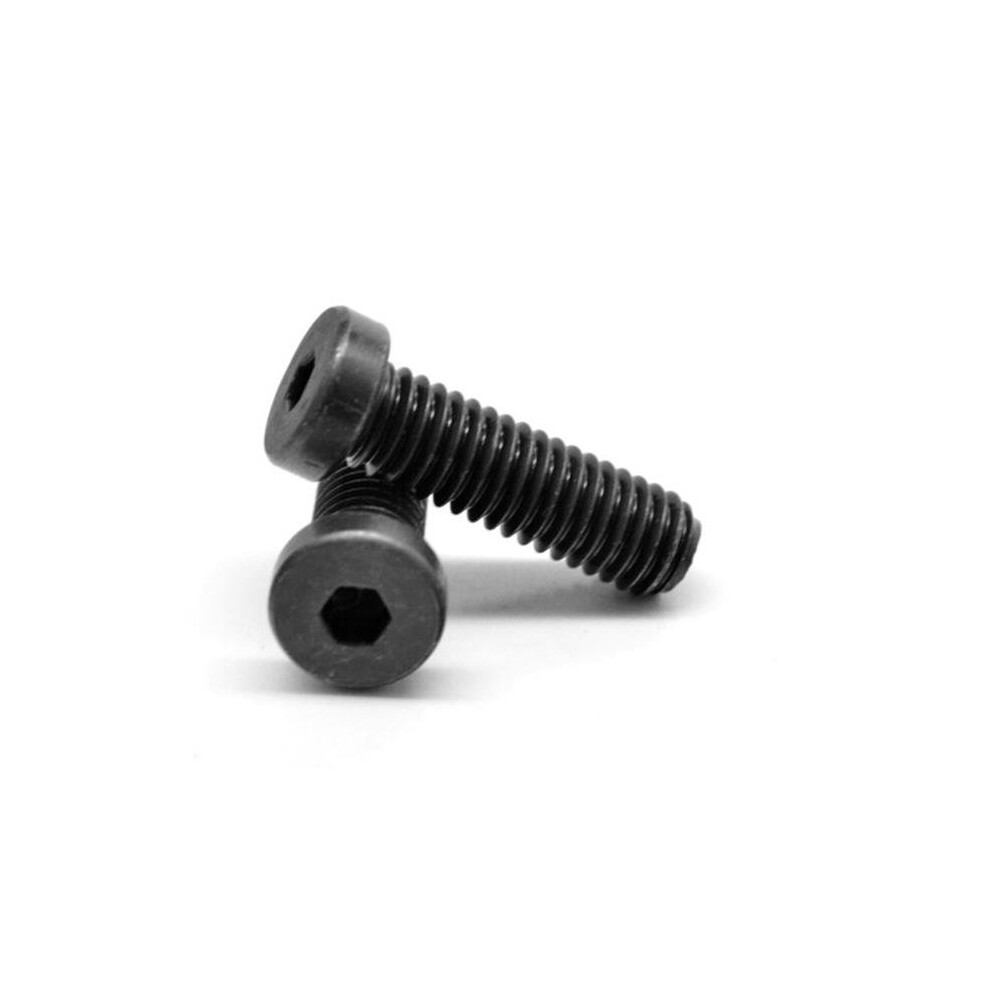 Photos - Nail / Screw / Fastener M6 x 1.00 x 25 mm - FT Coarse Thread DIN 7984 Class 10.9 Socket Low Head Cap Screw, Alloy Steel - Black Oxide - 1500 Piece H