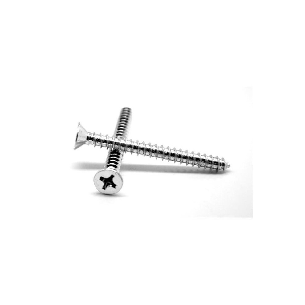 No.2-32 X 0.75 Phillips Flat Head Type Ab Sheet Metal Screw, Low Carbon Steel - Zinc Plated - 10000 Piece 654204950977