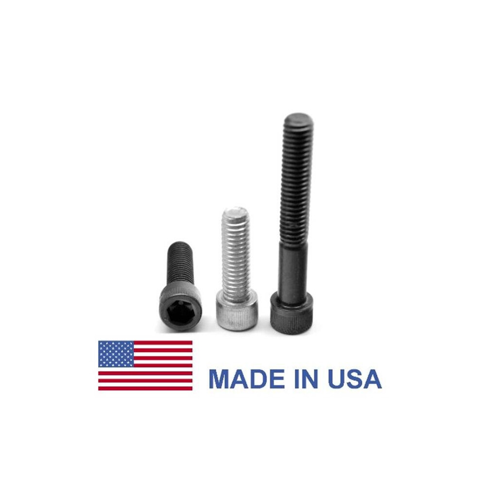 0.63-18 x 2.5 Fine Thread Socket Head Cap Screw, USA Alloy Steel - Black Oxide - 25 Piece-image-OPC-PWGTQ8-NEW