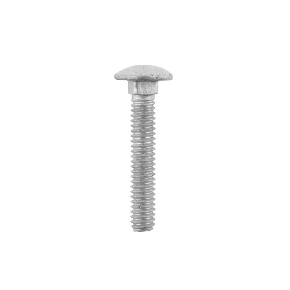 812509 0.25 X 1.5 In. Hot Dipped Galvanized Carriage Screw Bolt 654204822113
