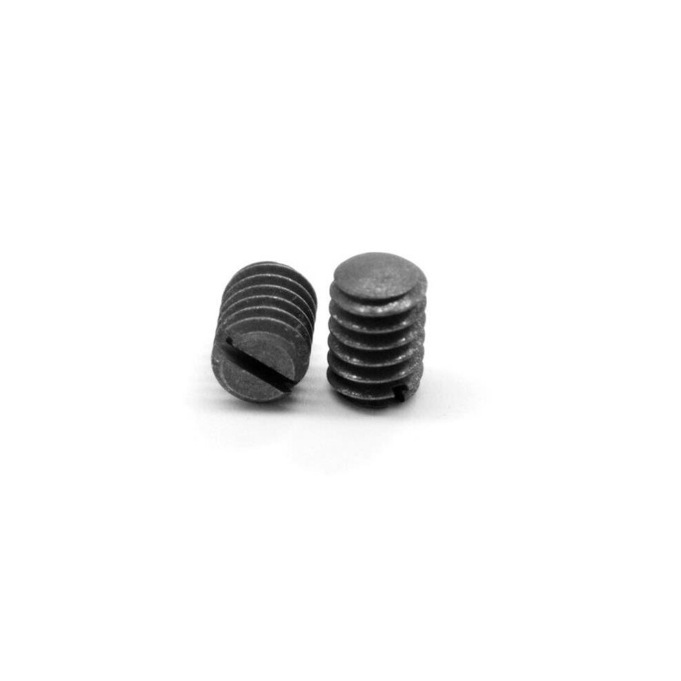 0.31 In. -18 X 1.5 In. Coarse Thread Slotted Set Case Hardened Screw, Alloy Steel - Zinc Plated - 2000 Piece 652513026468