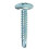Keen 21532 Screw Lathe Drill Point, 8 x 1.25 1