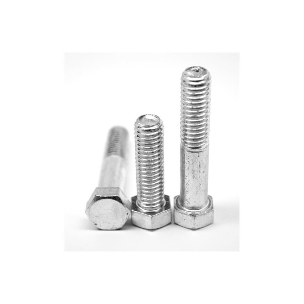 0.25In. -20 X 0.88 In. - Ft Coarse Threaded A307 Grade A Hex Bolt, Low Carbon Steel - Plain - 2500 Piece 652513014618
