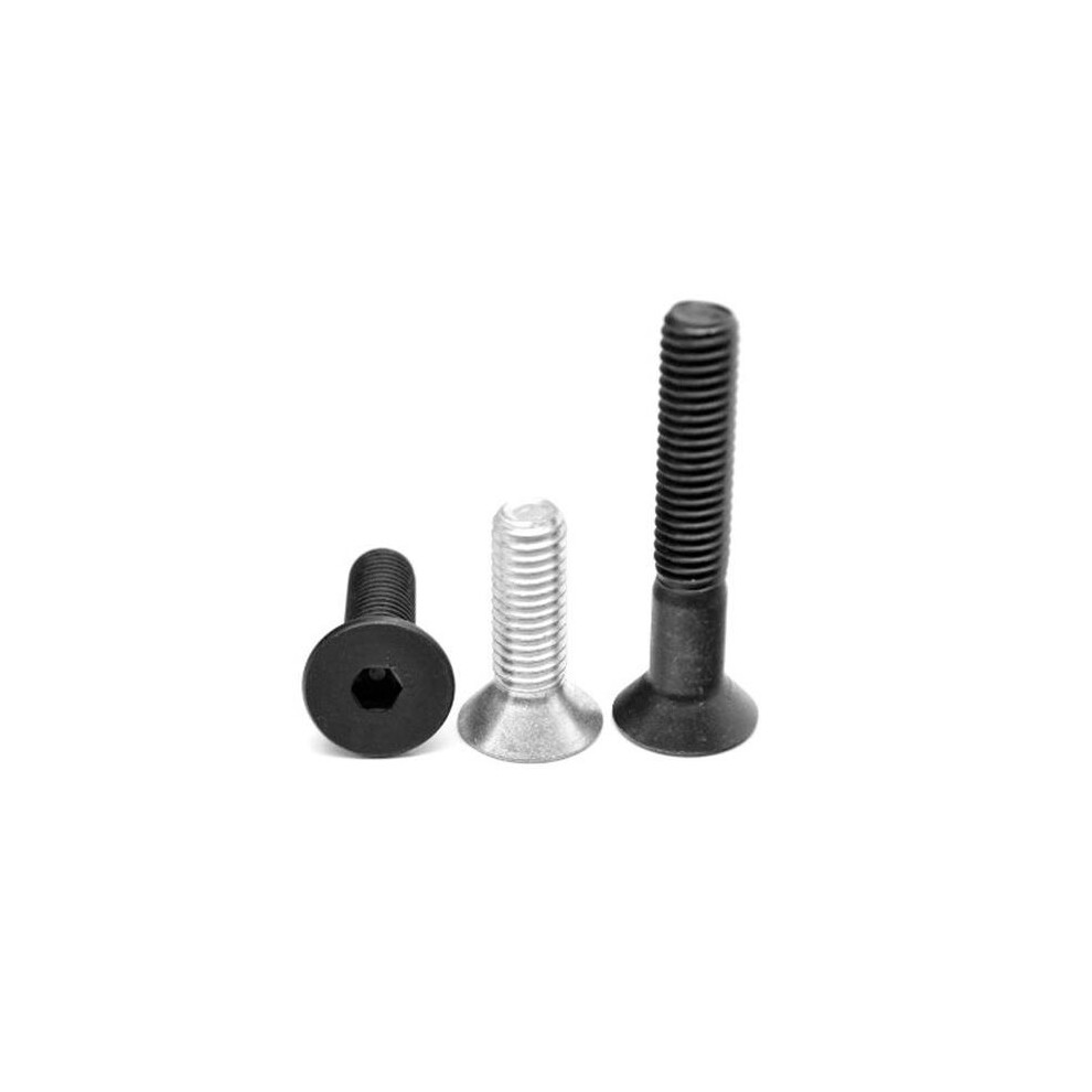 No.6-32 X 1.25 In.-Pt Coarse Thread Socket Flat Head Cap Screw, Alloy Steel - Black Oxide - 1250 Piece 654204983517