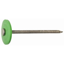 461503 Galvanized Plastic Cap Roofing Nails - 3 in.