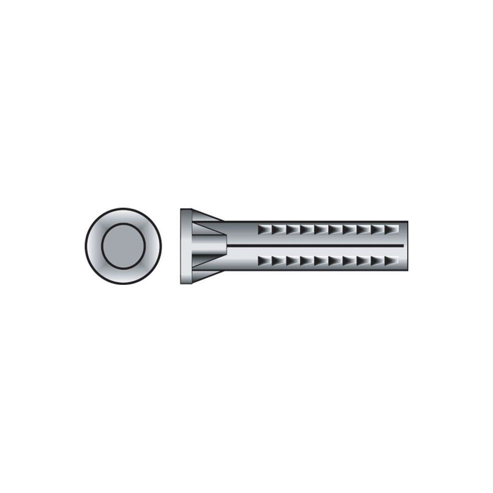 No.6-8 X 1 In. Lead Anchor With Wood Screw - Card Of 3- Pack Of 10 739608241811