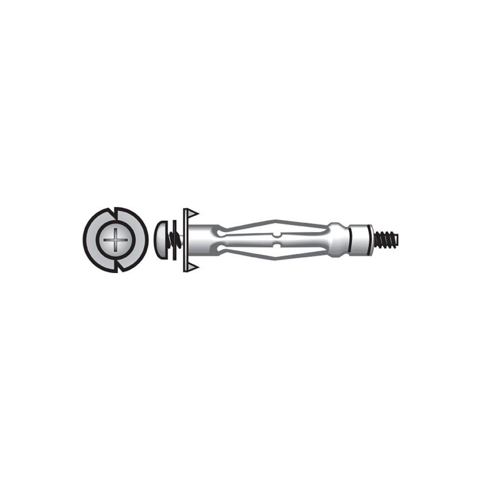 0.13 In. Hollow Wall Anchors With Screw 739608197538
