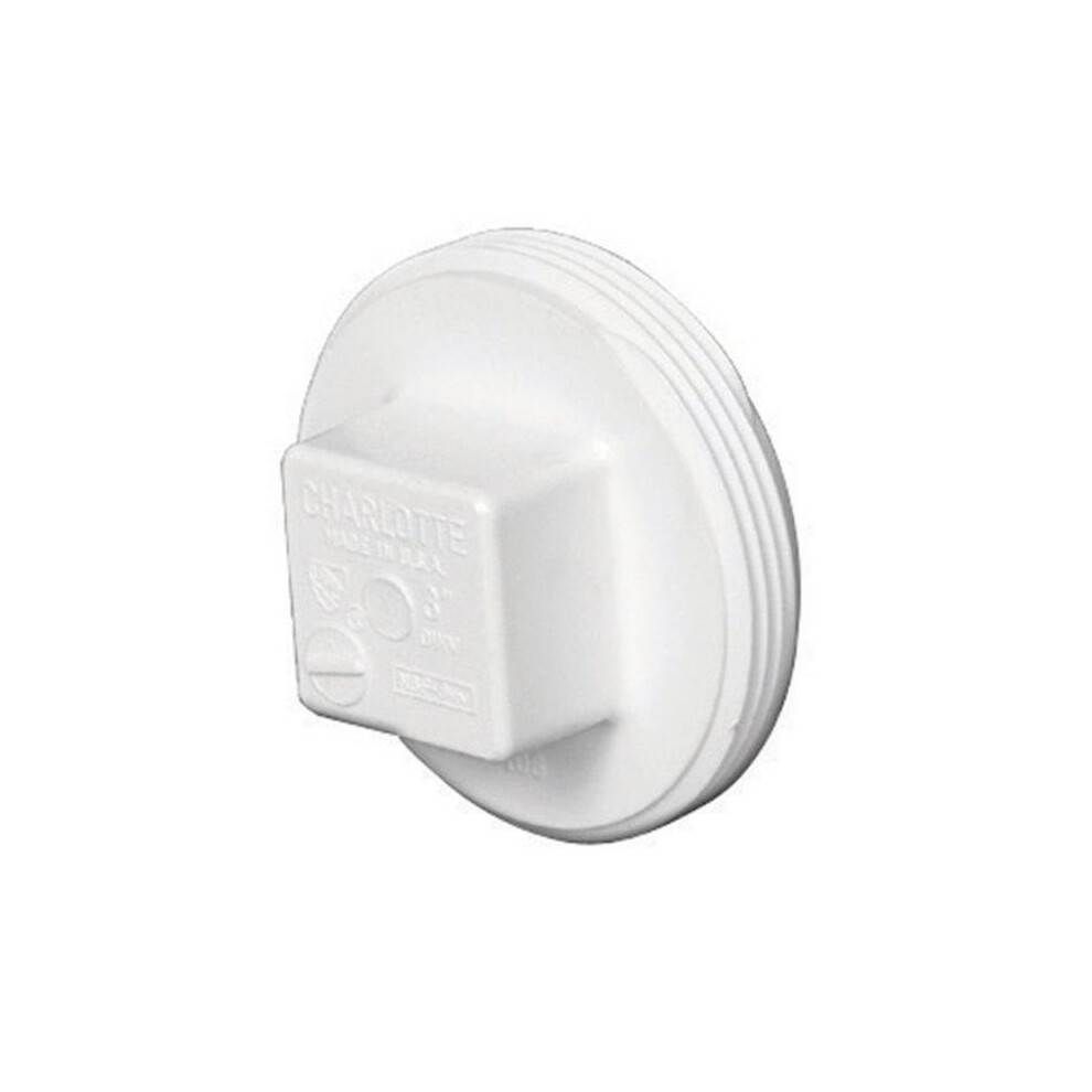 Charlotte Pipe & Foundry Pvc001061200ha Pvc-Dwv Cleanout Plug 4 In. 654204813425