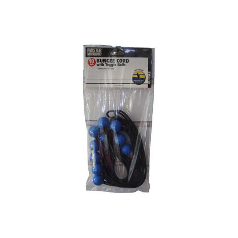 Bungee Cords With Toggle Balls - Pack Of 10 753153434825
