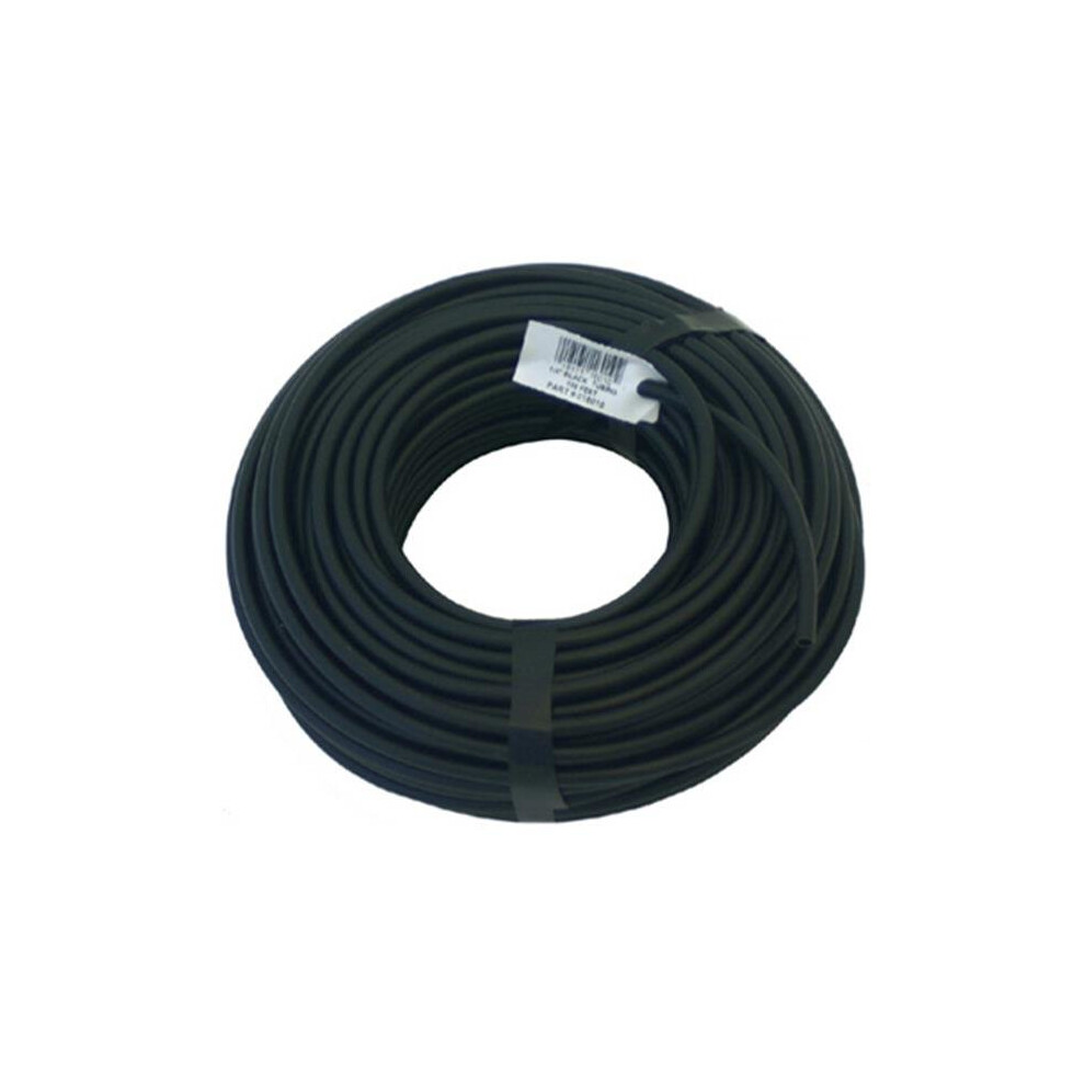 016005P 0.25 x 50 in. Black Poly Tubing