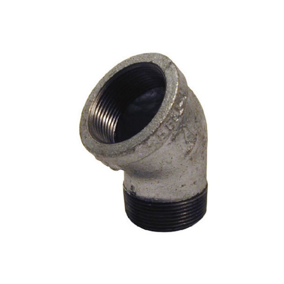 Homestead G-S4512 1.25 In. Galvanized Street Elbow 45 Degree