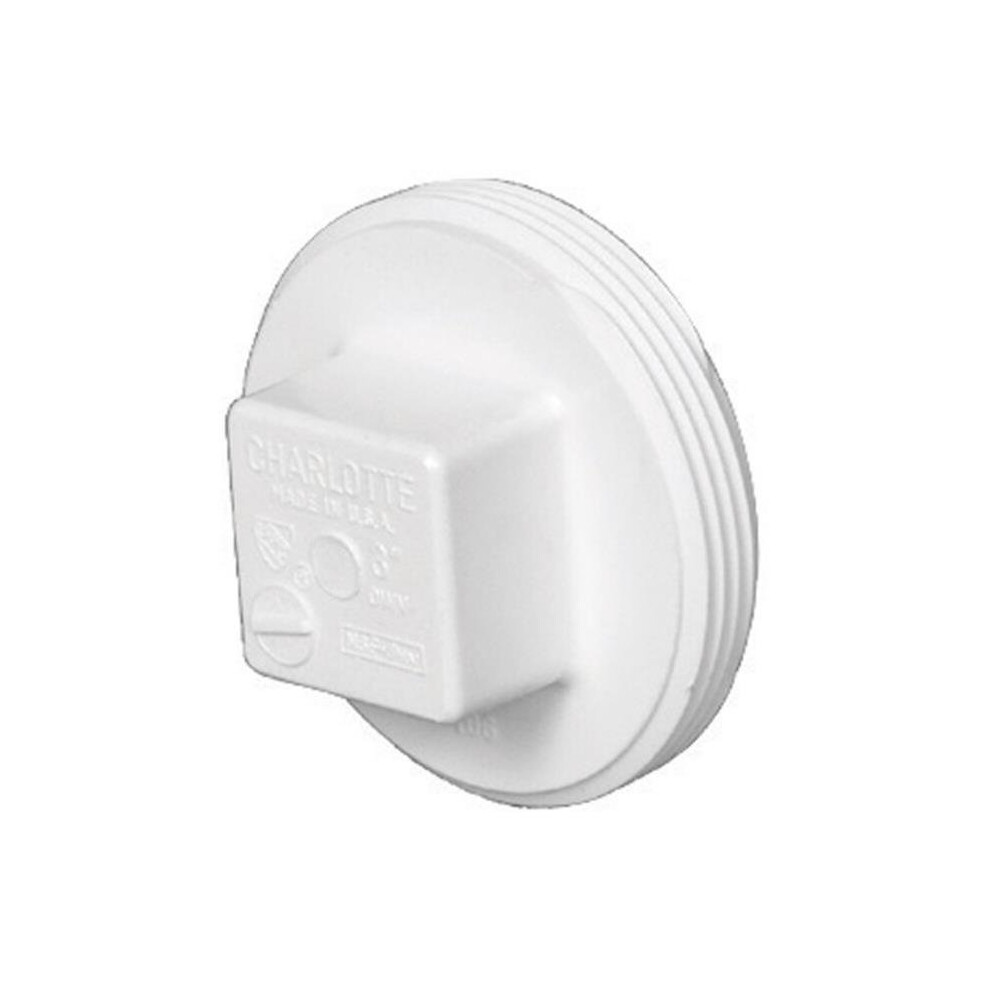 Charlotte Pipe & Foundry Pvc001061400ha Pvc-Dwv Cleanout Plug 6 In. 657248328139