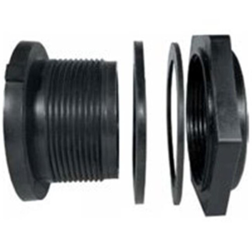 VORTEX TF150P-E Poly Tank Fitting, 1.5 In.